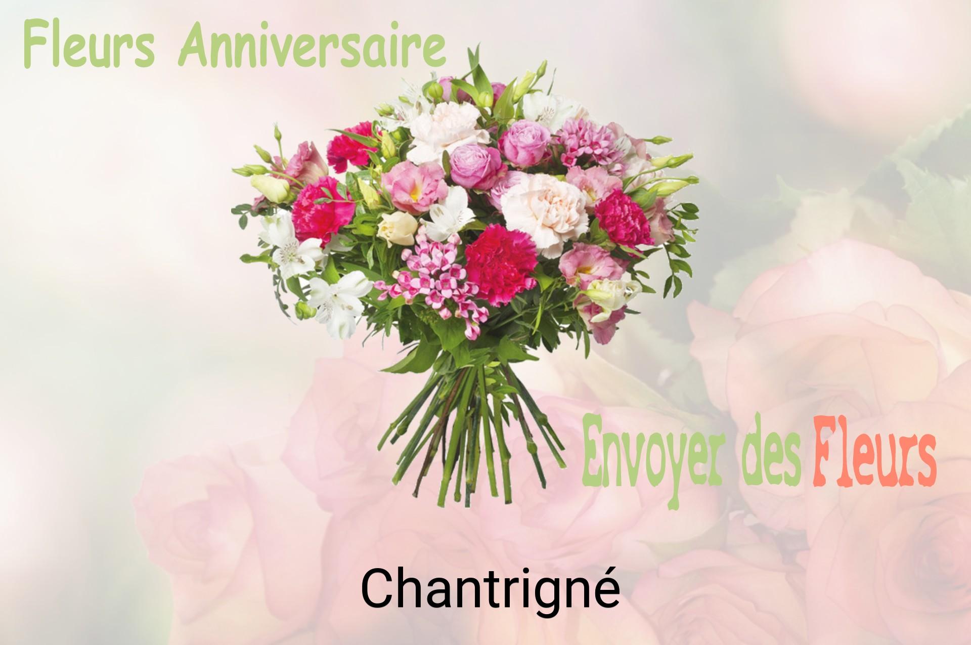 Bouquet de fleurs d’anniversaire livré à Chantrigné