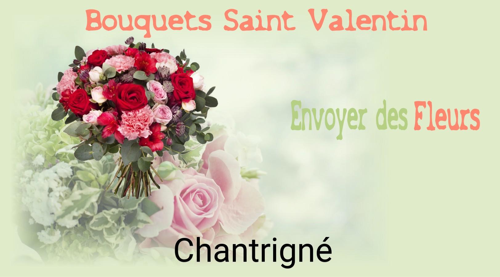 Roses de Saint-Valentin livrées à Chantrigné